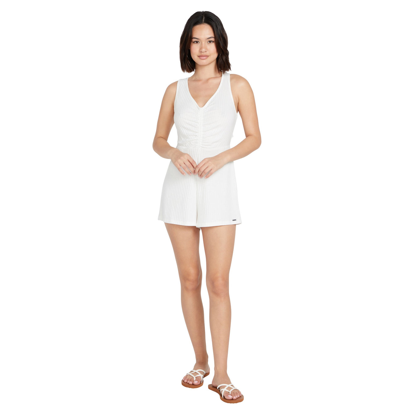 WILD N OUT ROMPER - STAR WHITE