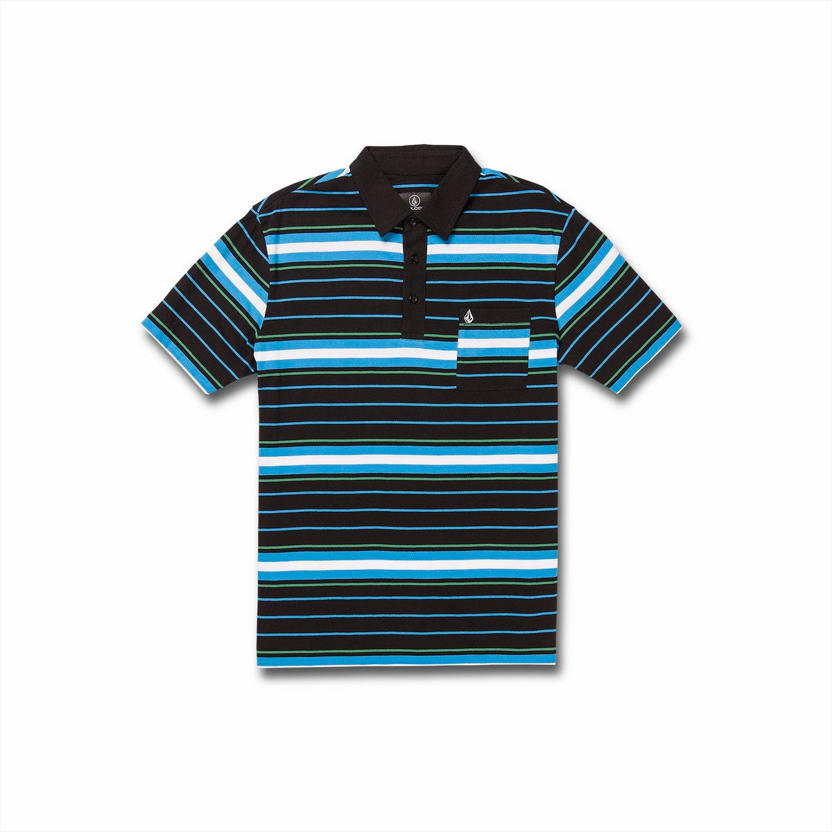 FLIEDLY POLO SS - BLACK