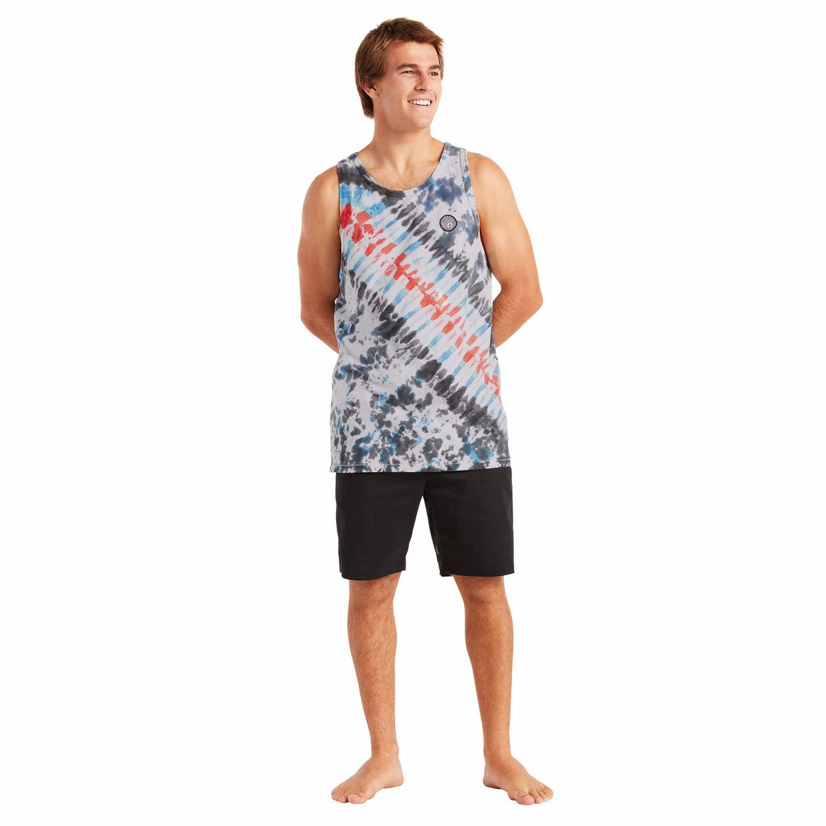 BEACH BUNCH TANK - NAVY