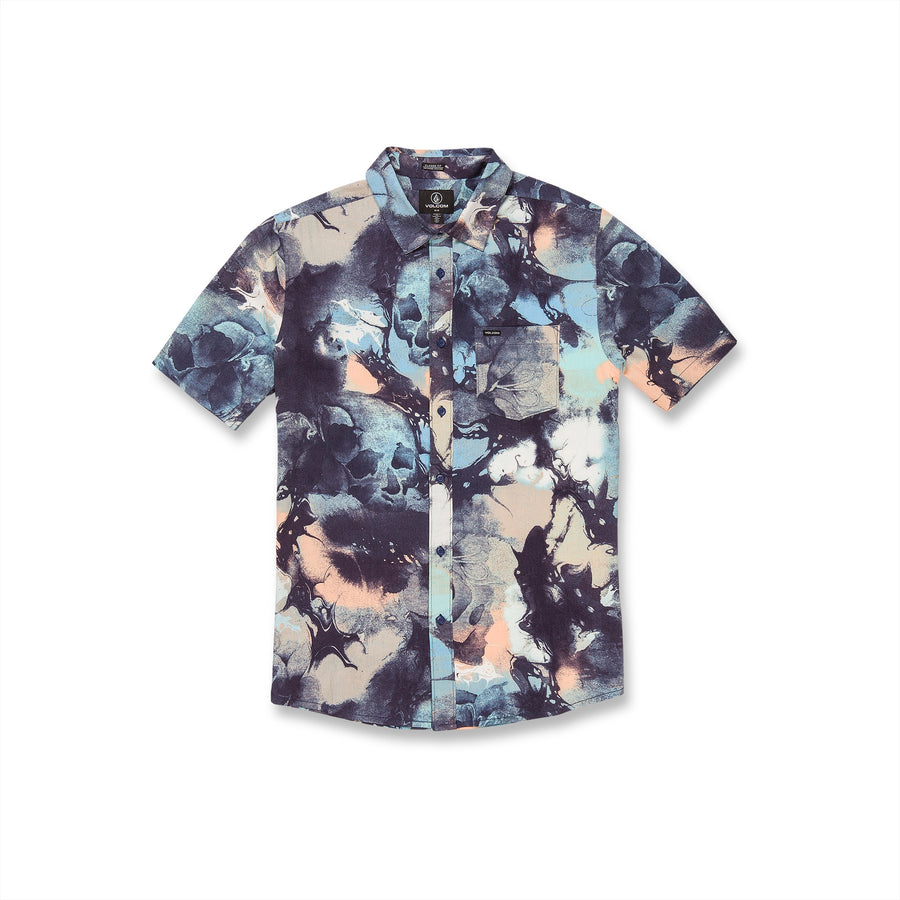 SKULLI PRINT SS - NAVY