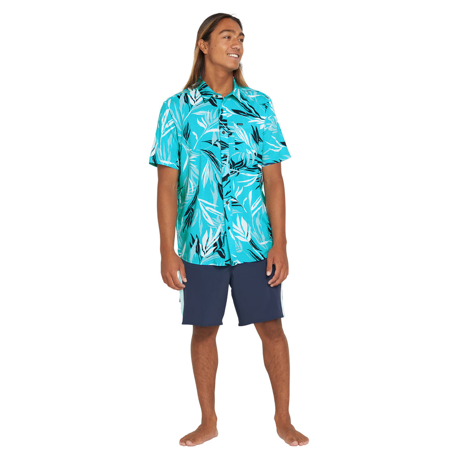 BLEEDING LEAF SS - ELECTRIC BLUE - Volcom MX