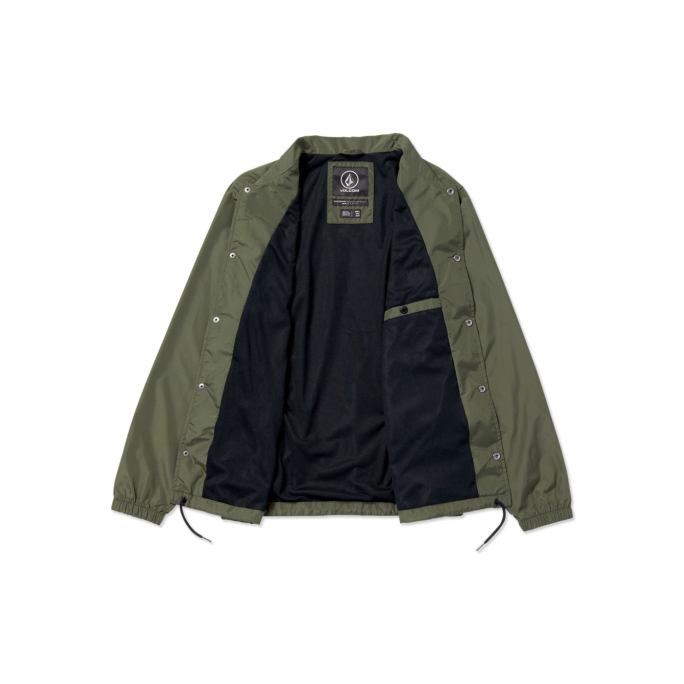 SKATE VITALS COACHES JACKET - SQUADRON GREEN