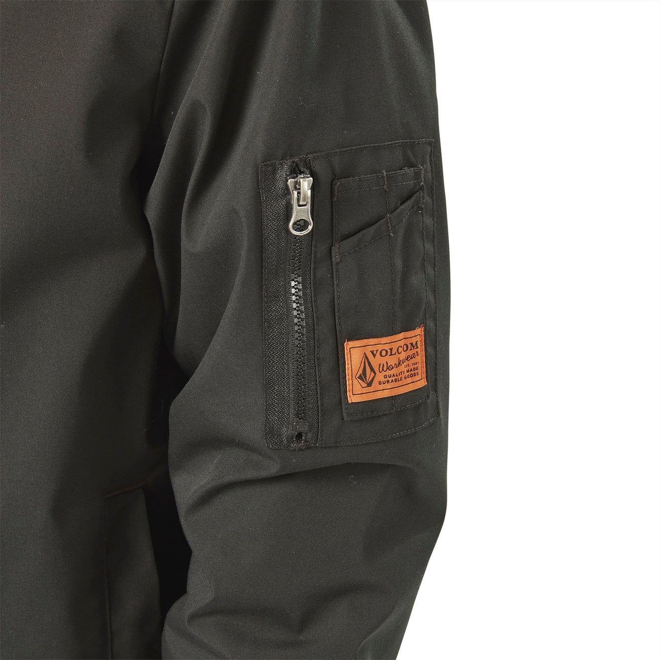 VOLCOM WORKWEAR JACKET - BLACK