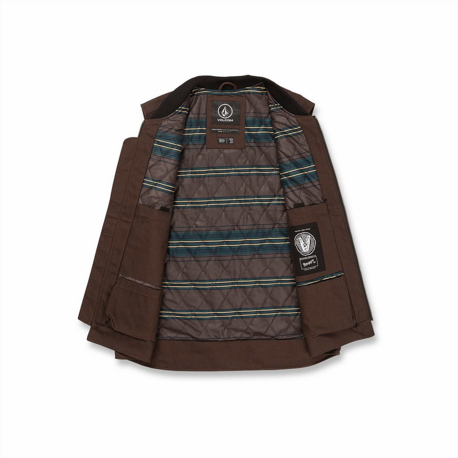 SKATE VITALS C PROVOST VEST - DARK BROWN