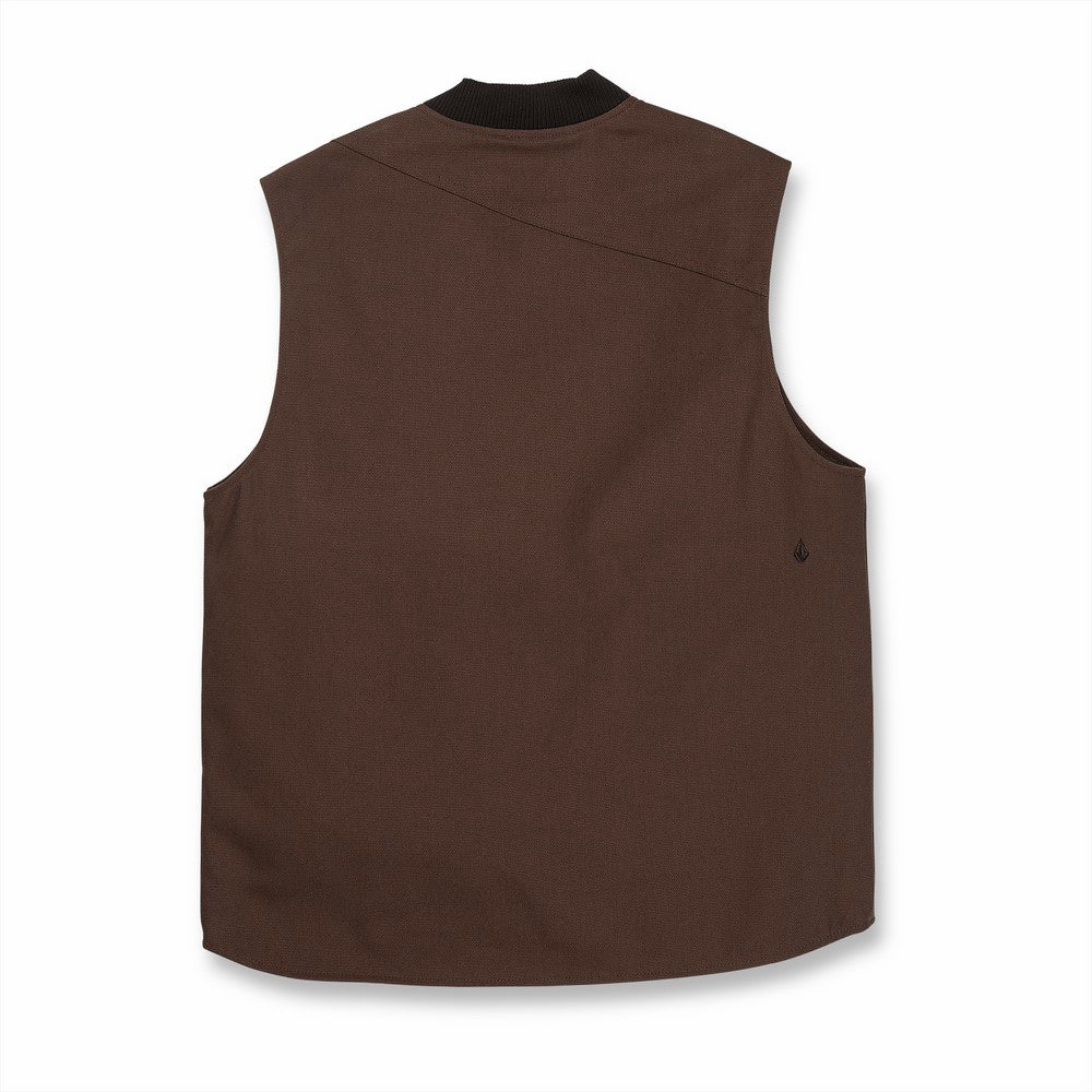 SKATE VITALS C PROVOST VEST - DARK BROWN