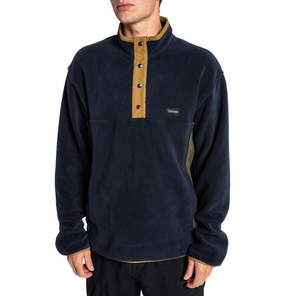 SWITCH CASE MOCK-NECK ZIP - NAVY