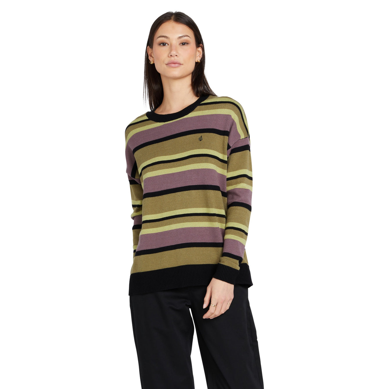 DEDE LOVELACE SWEATER - MOSS