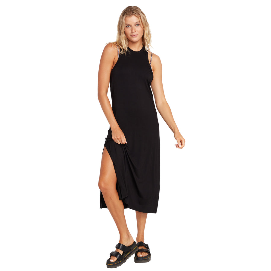 STONELIGHT DRESS - BLACK