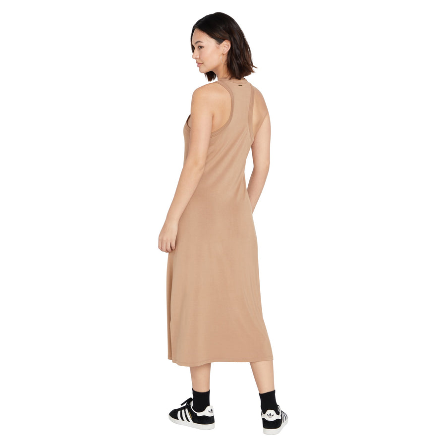 STONELIGHT DRESS - MOCHA