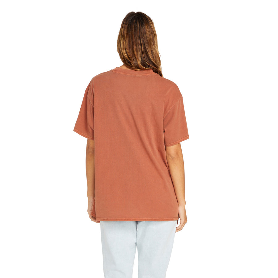 STONES THROW TEE - DARK CLAY