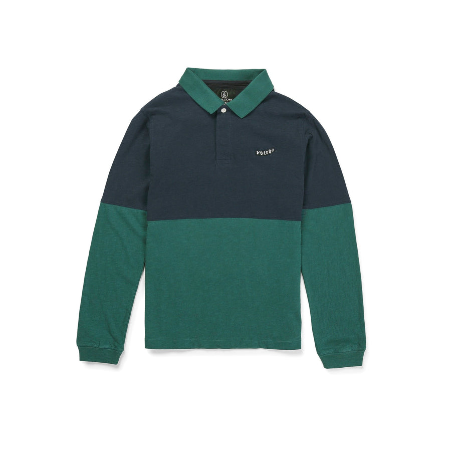 BIG BOY - DUOSTONE POLO LS - NAVY