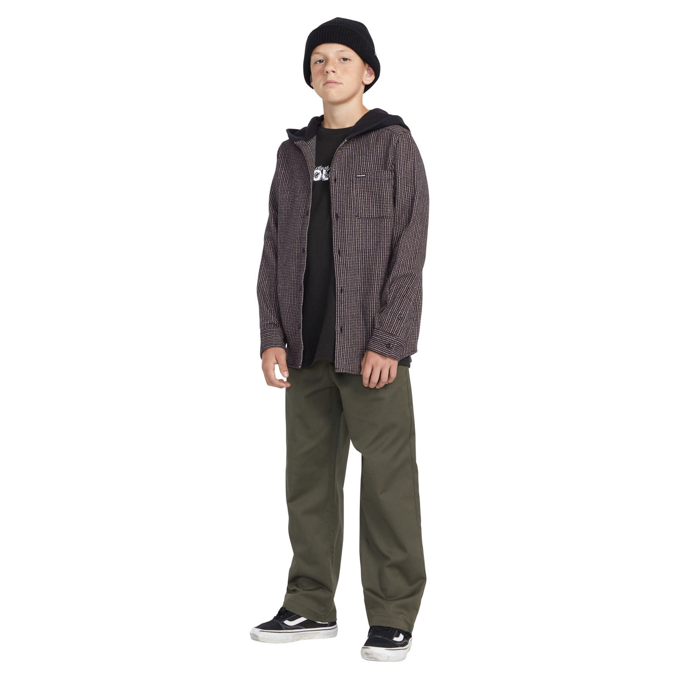 BIG BOY - ARCHBOLD HOOD LS - BLACK