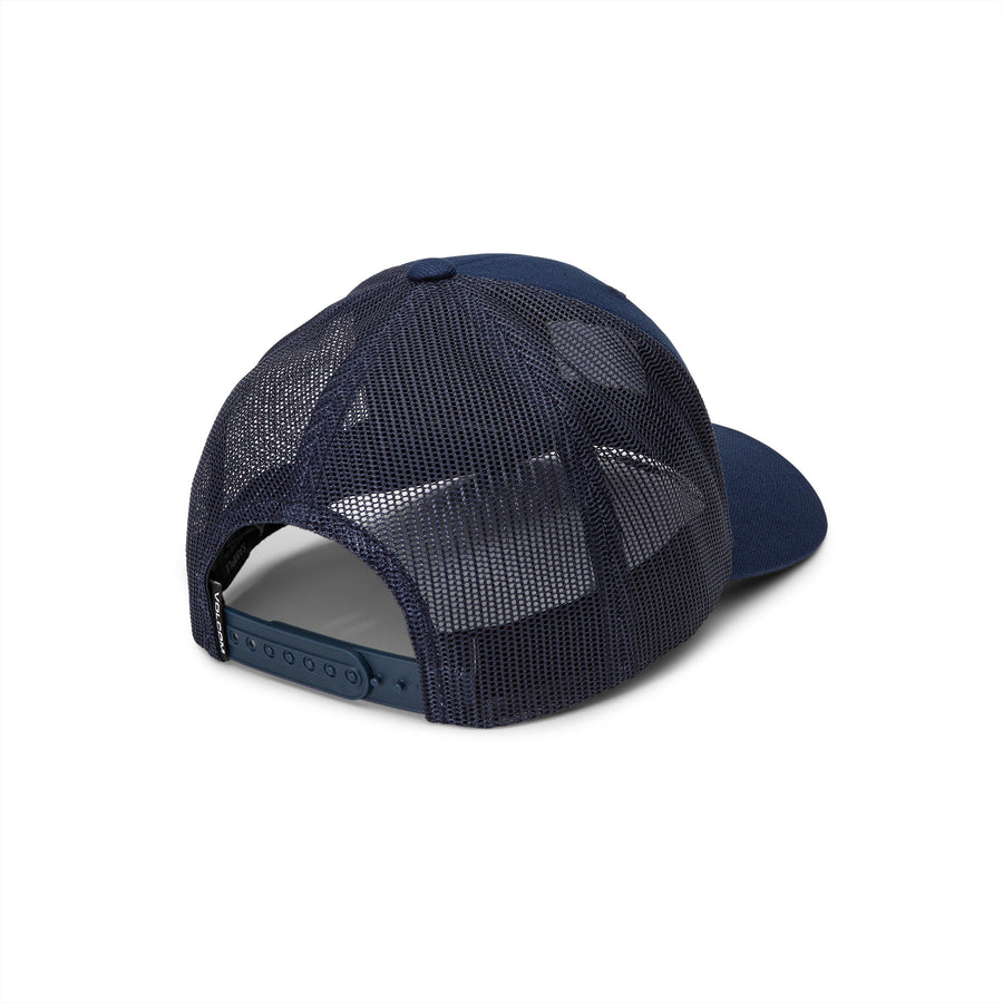 GOOD VIBES CHEESE HAT - NAVY