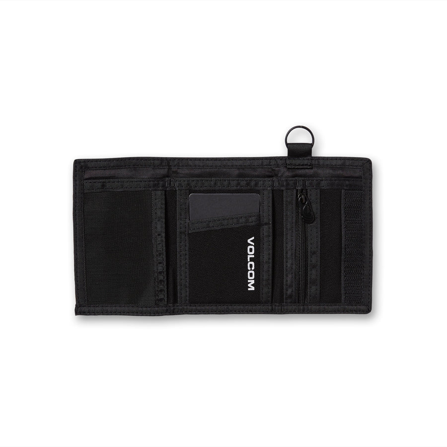 BOX STONE WALLET - BLACK