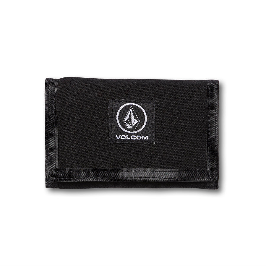 BOX STONE WALLET - BLACK