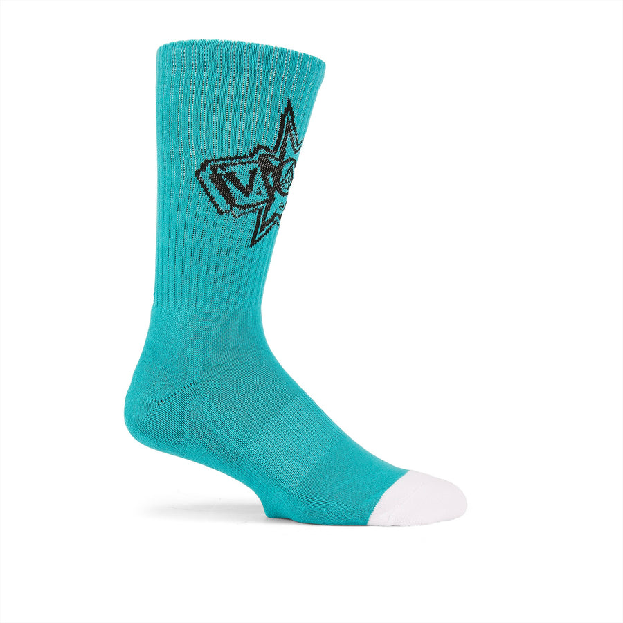 V ENT SOCK PR - TEMPLE TEAL