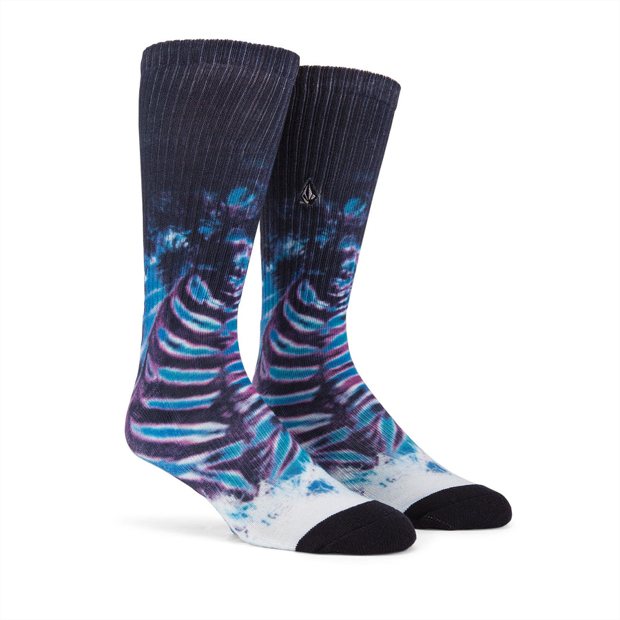 MAD WASH SOCK PR - NAVY