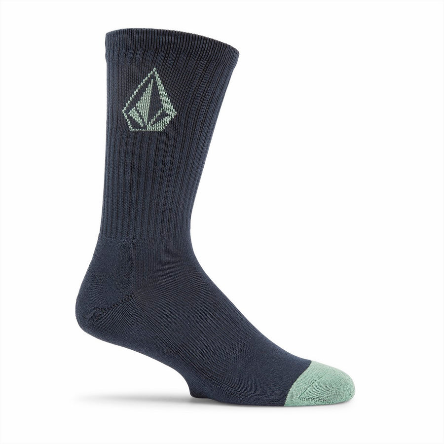 FULL STONE SOCK 3PK - MARINA BLUE