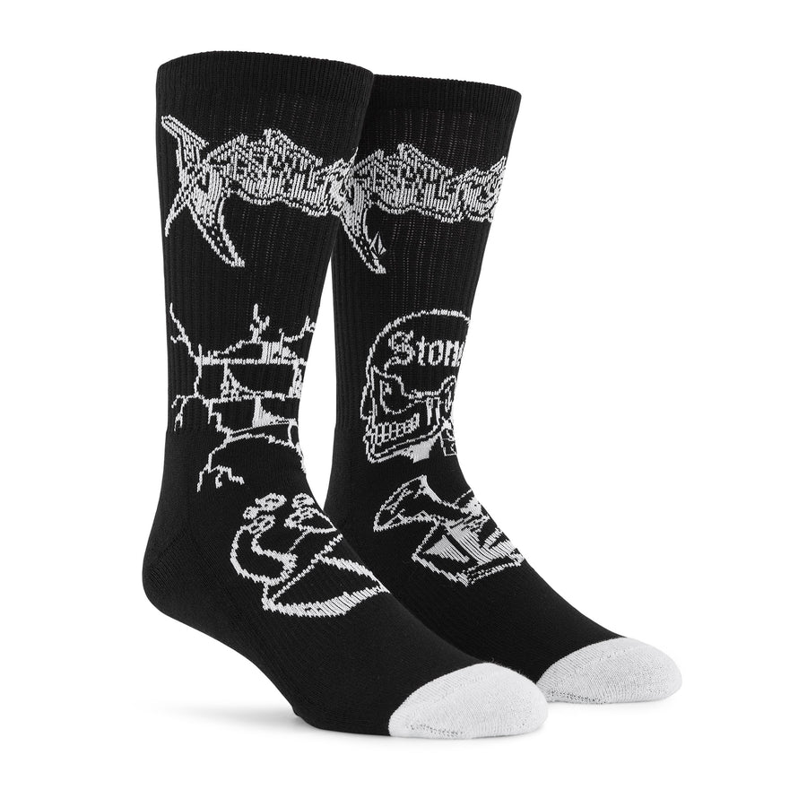 ABOUT TIME SOCK PR - BLACK