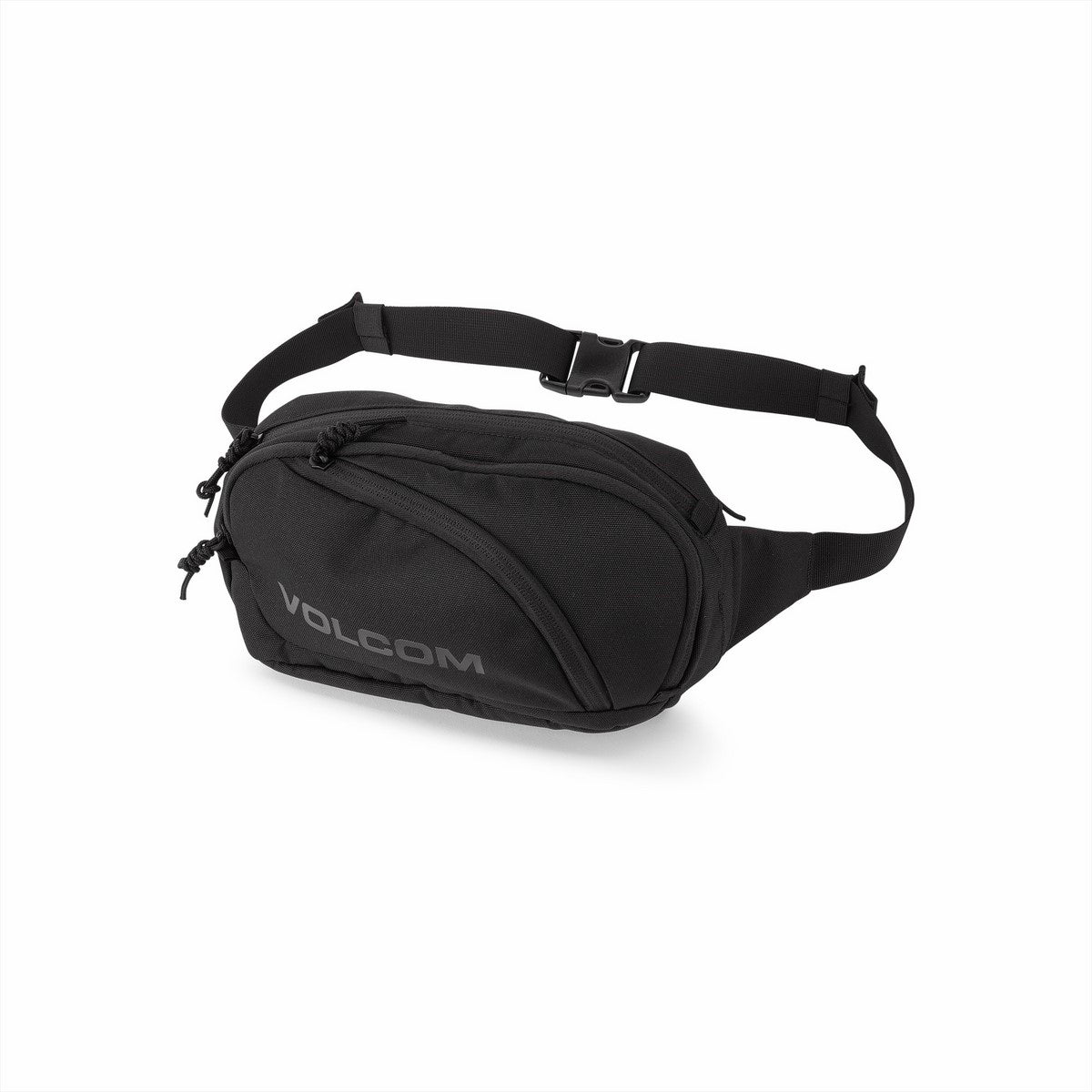 VOLCOM FULL SZ WAIST PACK - BLACK ON BLACK