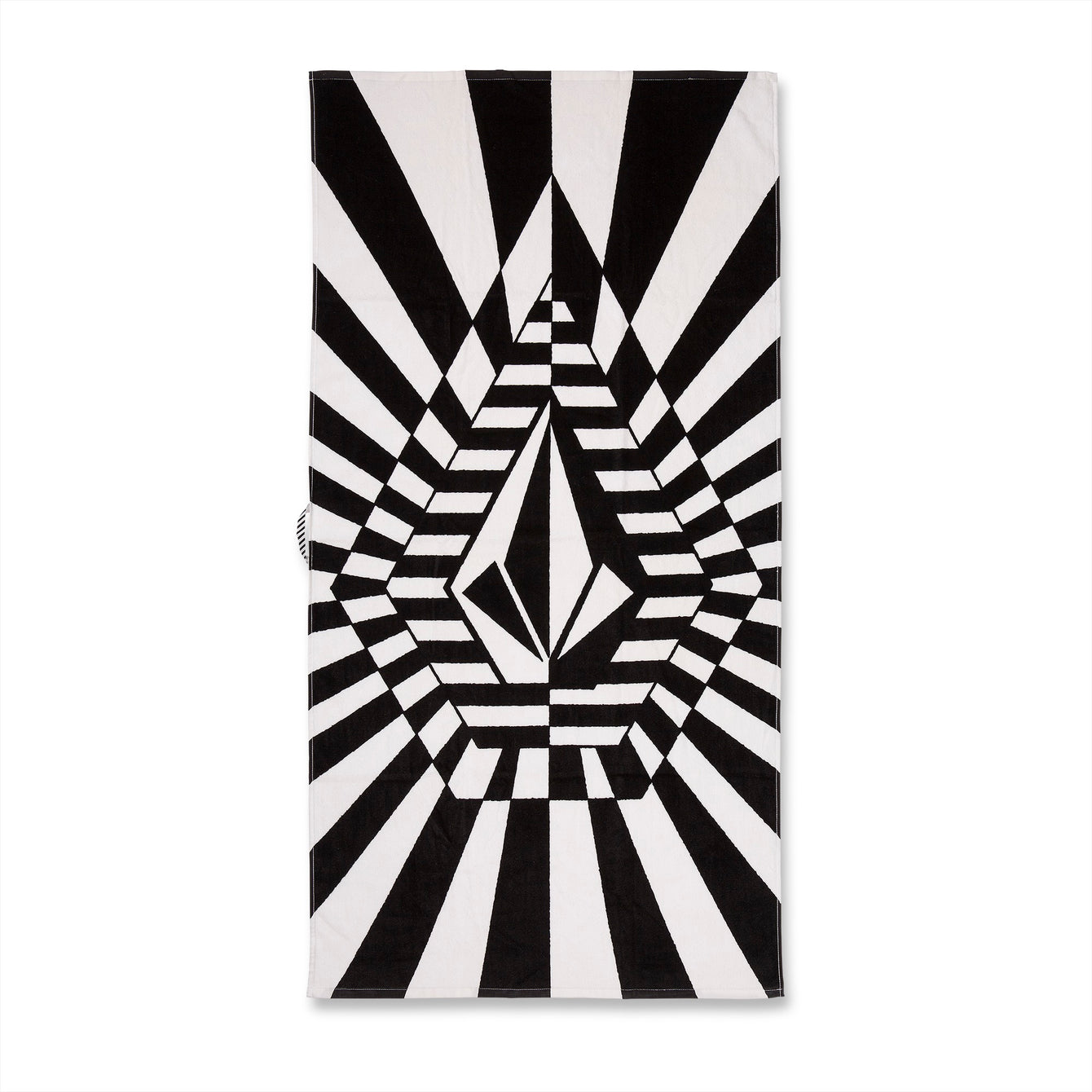 STONE RAY TOWEL - BLACK WHITE