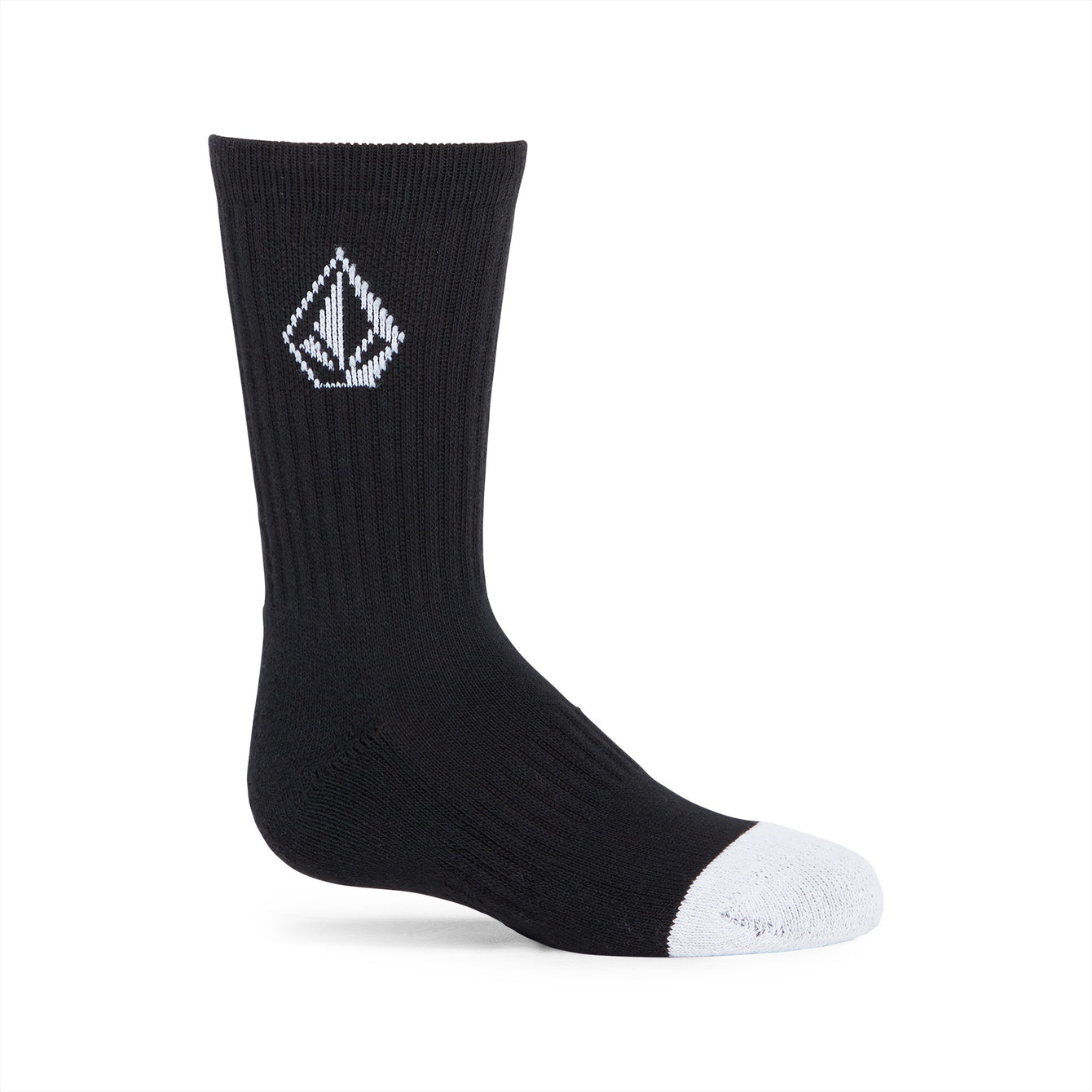 FULL STONE SOCK 3 PK - BLACK