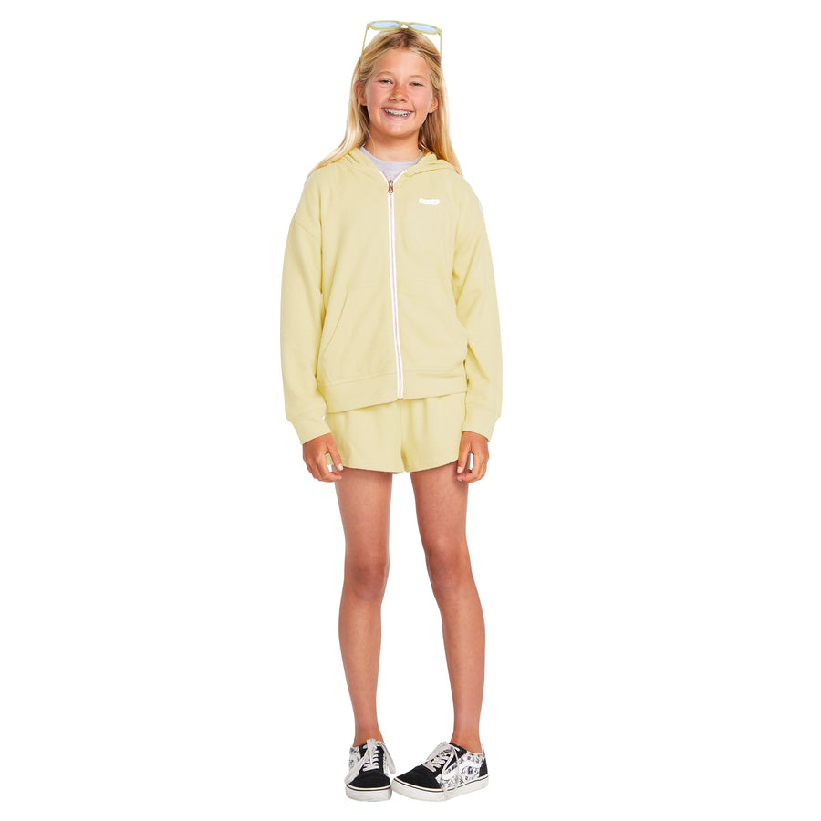 LIL ZIP FLEECE - CITRON