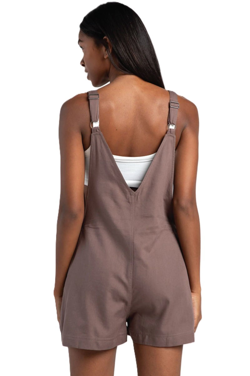 STONE STRUT ROMPER - SLATE GREY