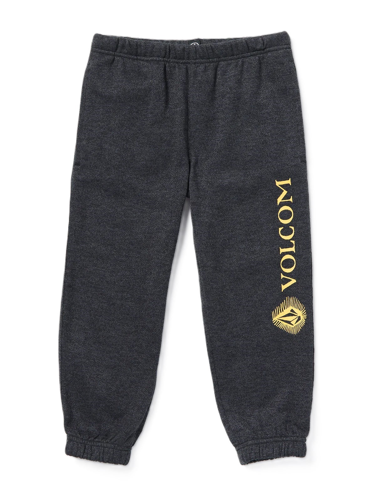 LITTLE BOYS - OFFSHORE STONE FLEECE PANT - HEATHER BLACK